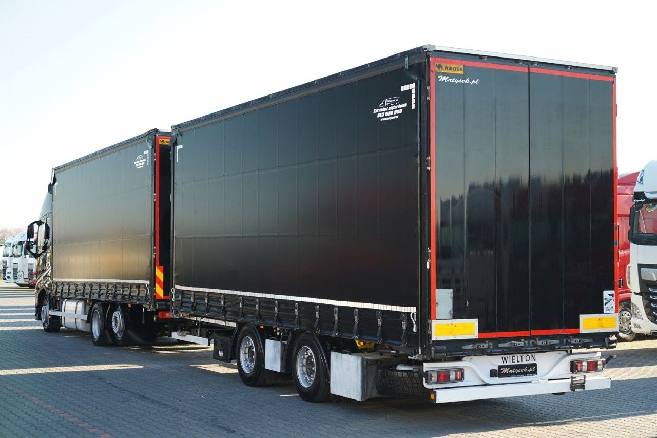 Volvo FH 460 / ZESTAW TANDEM / 120 M3 / PRZEJAZDOWY / - Camion cu prelată: Foto 2 Volvo FH 460 / ZESTAW TANDEM / 120 M3 / PRZEJAZDOWY / - Camion cu prelată: Foto 2