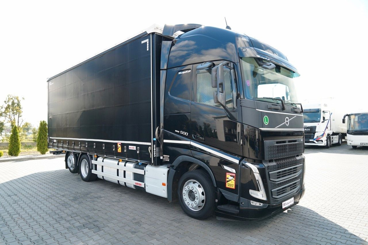 Volvo FH 500 / I-SAVE / TANDEM PRZEJAZDOWY / 2023 / K - Camion cu prelată: Foto 2 Volvo FH 500 / I-SAVE / TANDEM PRZEJAZDOWY / 2023 / K - Camion cu prelată: Foto 2
