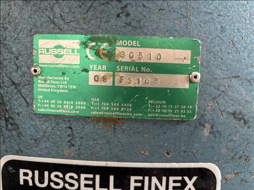 Russell Finex 30510 Separator - Curăţitor de cereale: Foto 4 Russell Finex 30510 Separator - Curăţitor de cereale: Foto 4