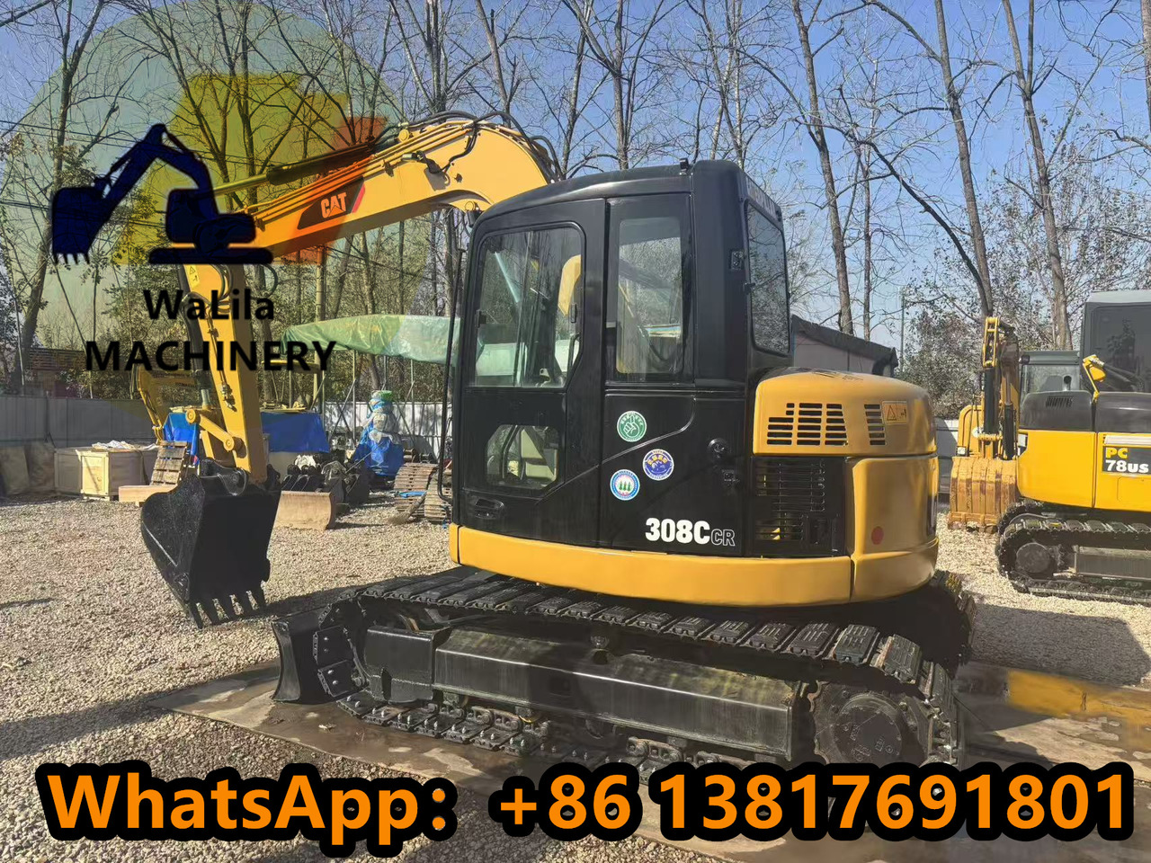 CATERPILLAR 308CCR - Excavator pe şenile: Foto 1 CATERPILLAR 308CCR - Excavator pe şenile: Foto 1