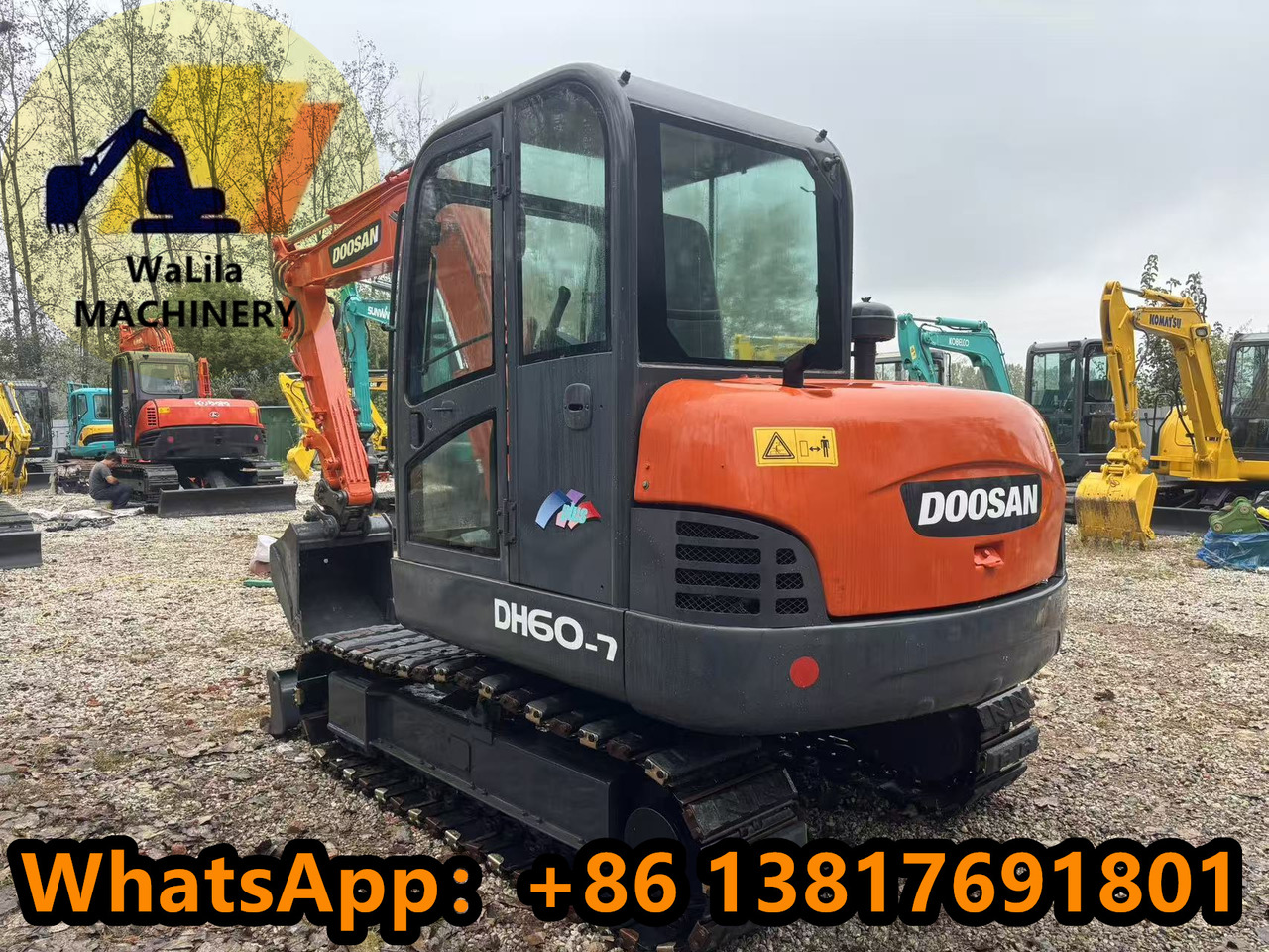 DOOSAN DH60 - Mini excavator: Foto 3 DOOSAN DH60 - Mini excavator: Foto 3