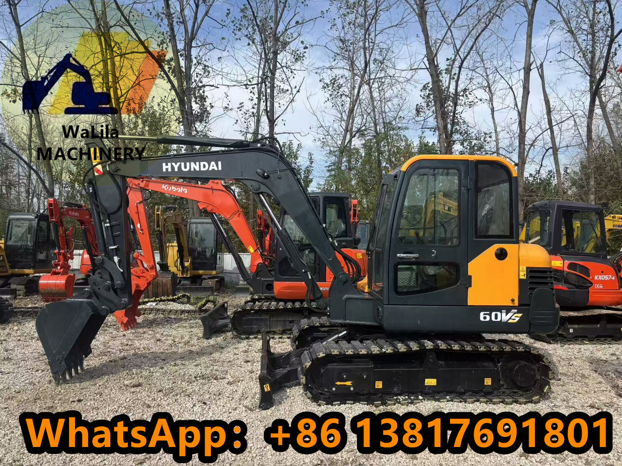 HYUNDAI R60-9VS - Mini excavator: Foto 1 HYUNDAI R60-9VS - Mini excavator: Foto 1