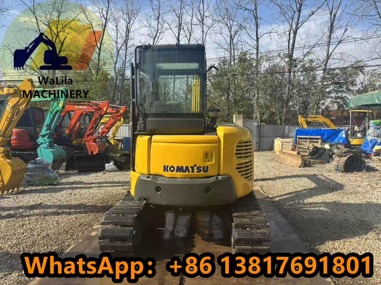 KOMATSU PC55MR-3 - Mini excavator: Foto 5 KOMATSU PC55MR-3 - Mini excavator: Foto 5