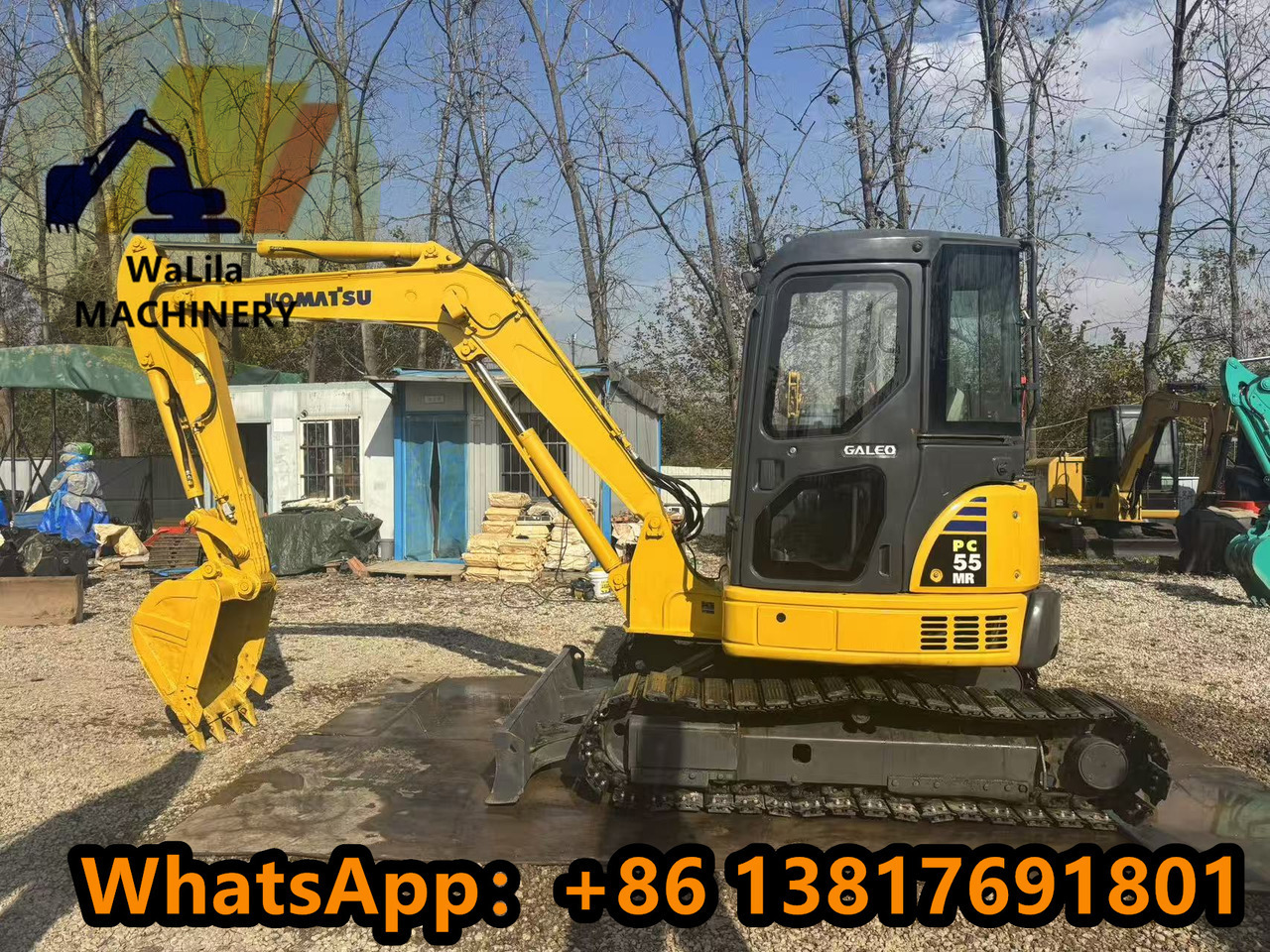 KOMATSU PC55MR-3 - Mini excavator: Foto 3 KOMATSU PC55MR-3 - Mini excavator: Foto 3