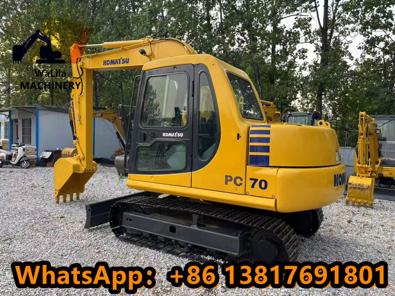 KOMATSU PC70 - Mini excavator: Foto 5 KOMATSU PC70 - Mini excavator: Foto 5