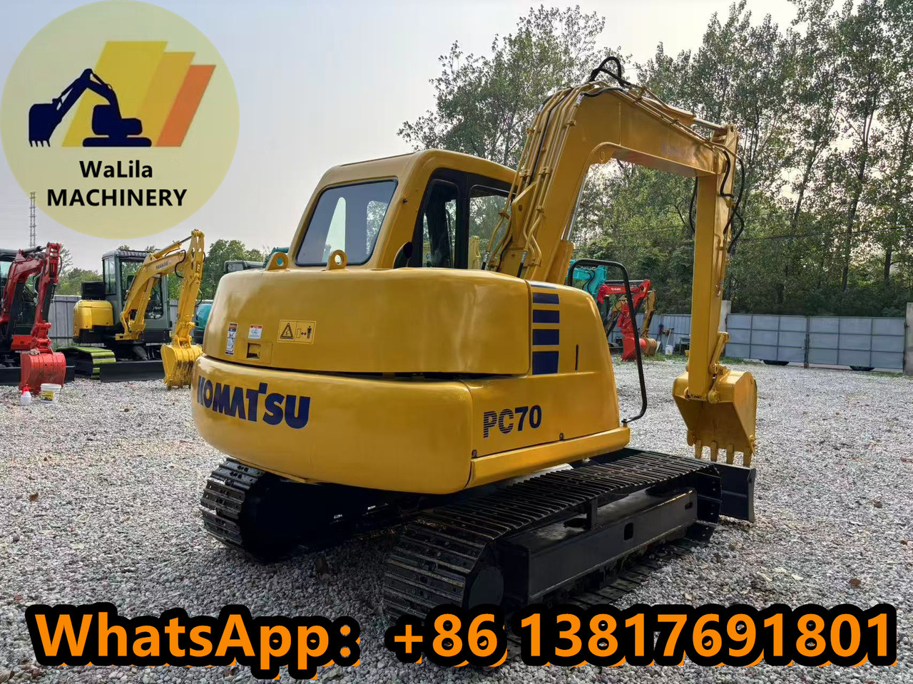 KOMATSU PC70 - Mini excavator: Foto 3 KOMATSU PC70 - Mini excavator: Foto 3