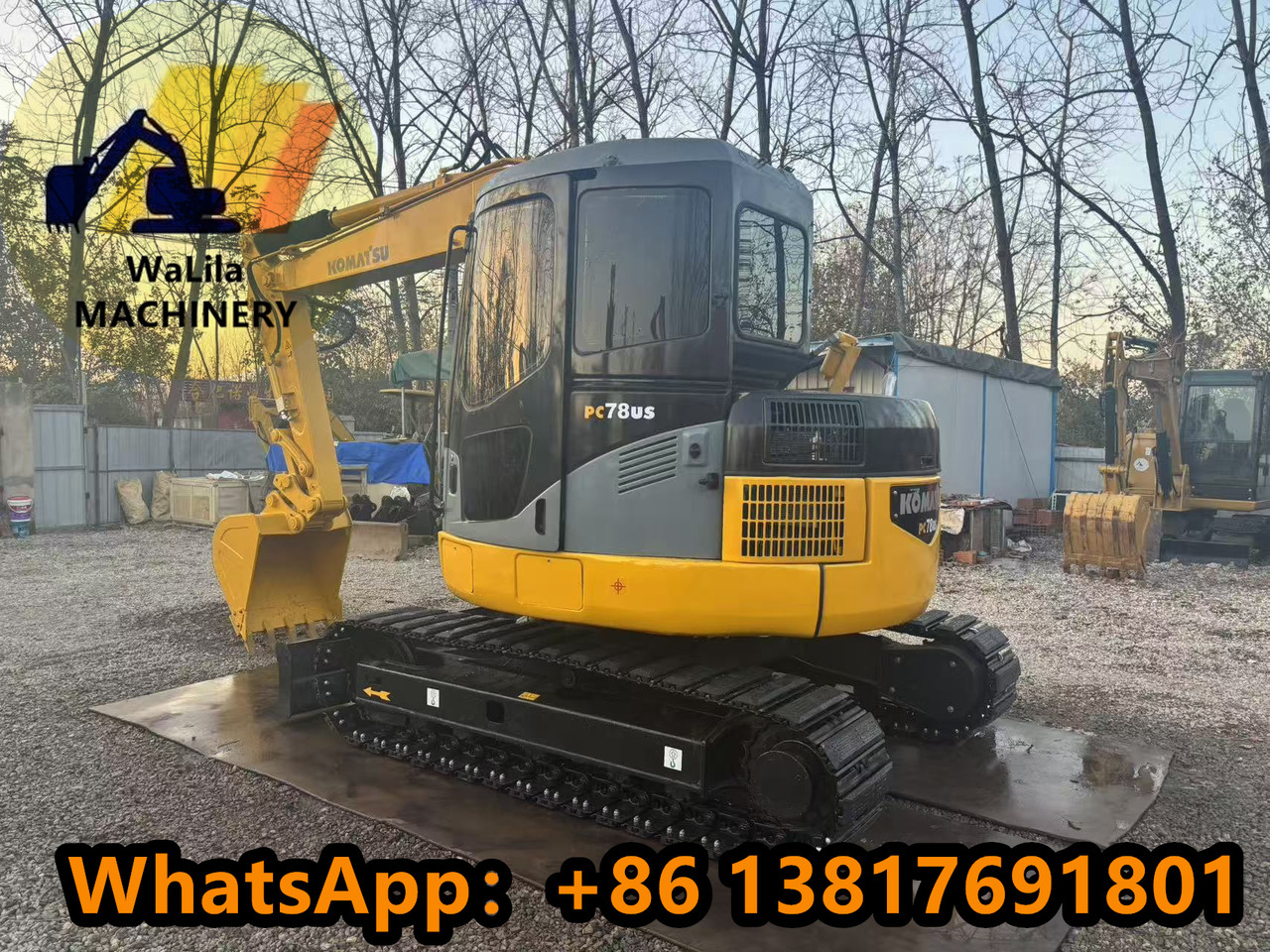 KOMATSU PC78US - Mini excavator: Foto 2 KOMATSU PC78US - Mini excavator: Foto 2