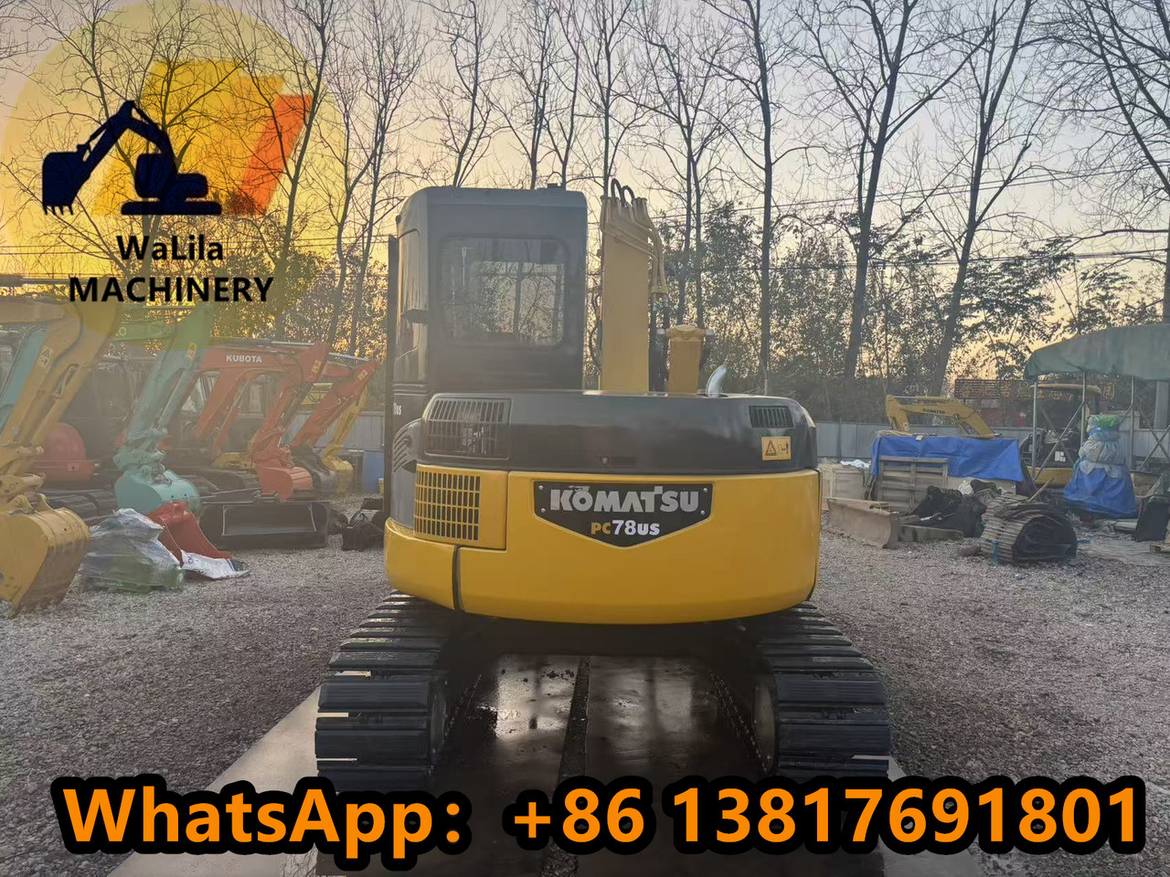 KOMATSU PC78US - Mini excavator: Foto 2 KOMATSU PC78US - Mini excavator: Foto 2