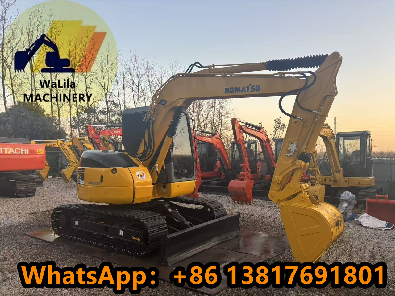 KOMATSU PC78US - Mini excavator: Foto 1 KOMATSU PC78US - Mini excavator: Foto 1