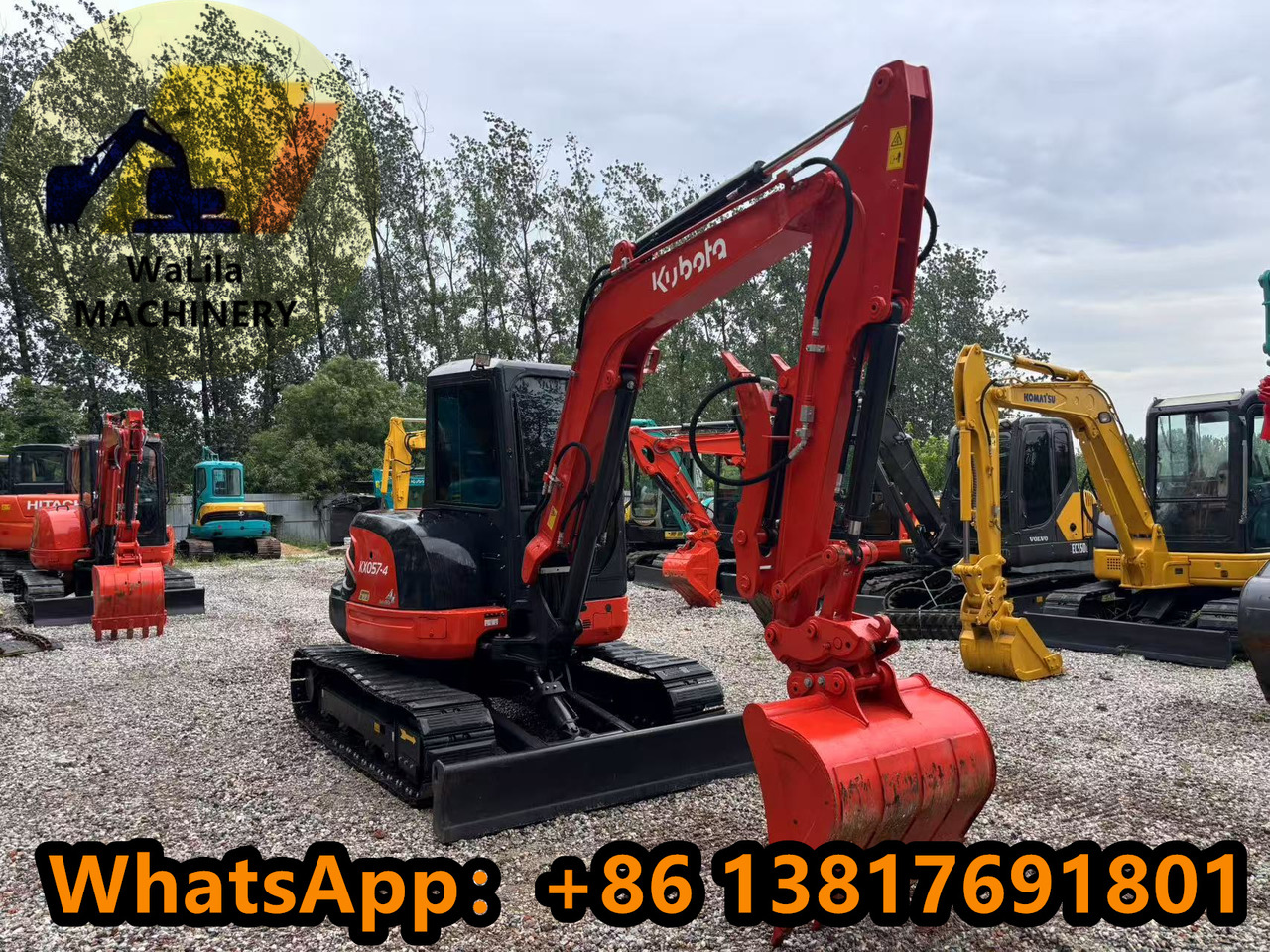 KUBOTA KX057-4 - Mini excavator: Foto 4 KUBOTA KX057-4 - Mini excavator: Foto 4