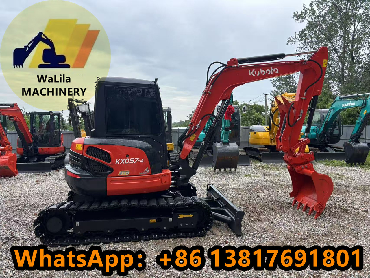 KUBOTA KX057-4 - Mini excavator: Foto 1 KUBOTA KX057-4 - Mini excavator: Foto 1