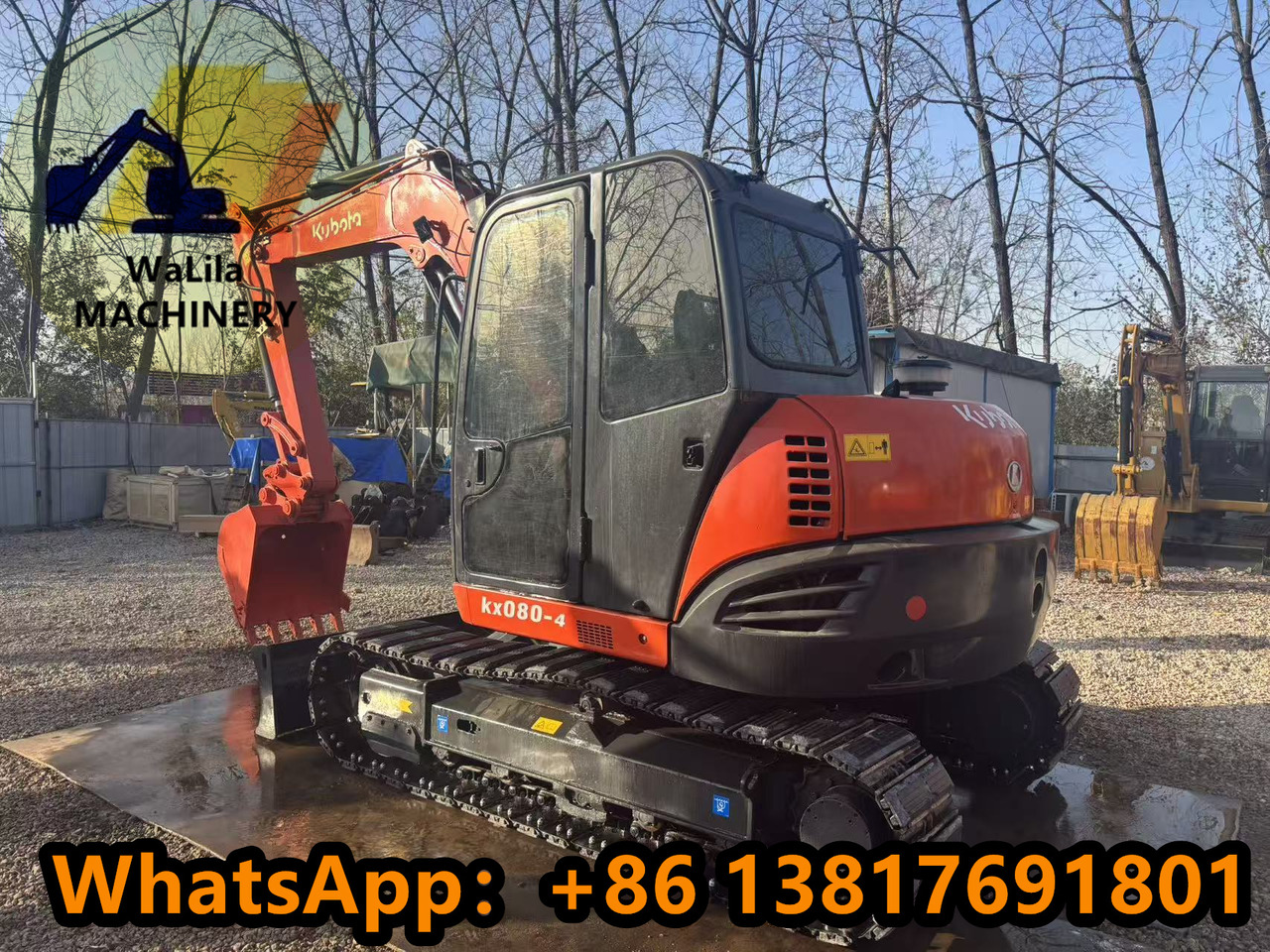 KUBOTA KX080-4 - Mini excavator: Foto 5 KUBOTA KX080-4 - Mini excavator: Foto 5