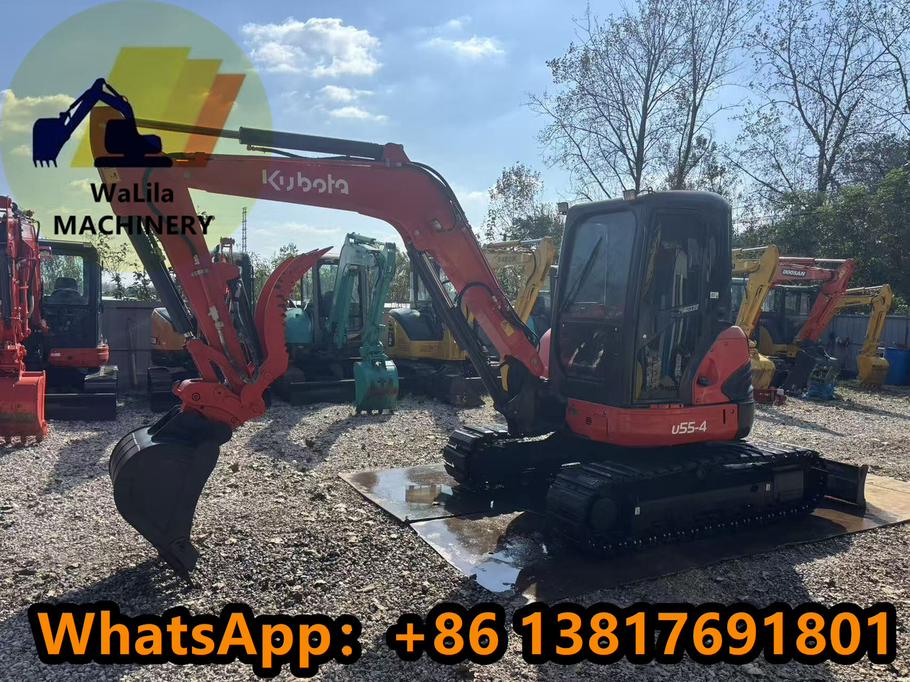 KUBOTA U55-4 - Mini excavator: Foto 2 KUBOTA U55-4 - Mini excavator: Foto 2