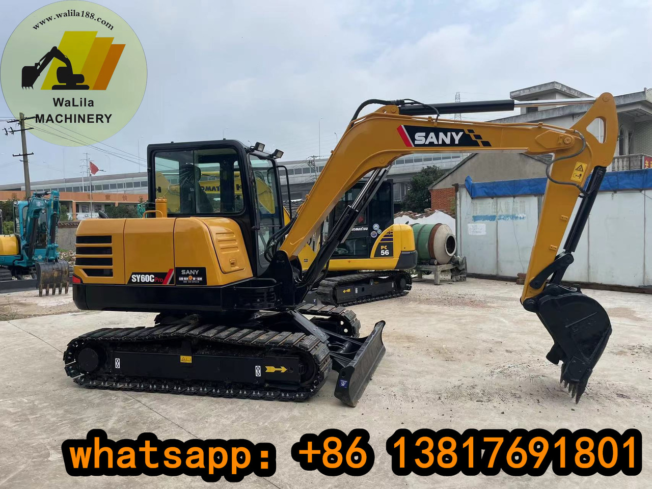 SANY SANY60C - Mini excavator: Foto 1 SANY SANY60C - Mini excavator: Foto 1