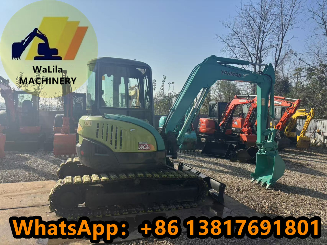 YANMAR vio40 - Mini excavator: Foto 1 YANMAR vio40 - Mini excavator: Foto 1