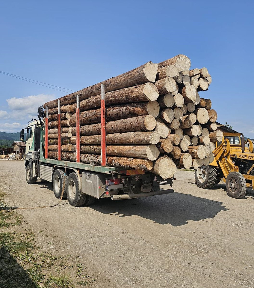 MAN 33.480 6x6 - Camion forestier: Foto 4 MAN 33.480 6x6 - Camion forestier: Foto 4