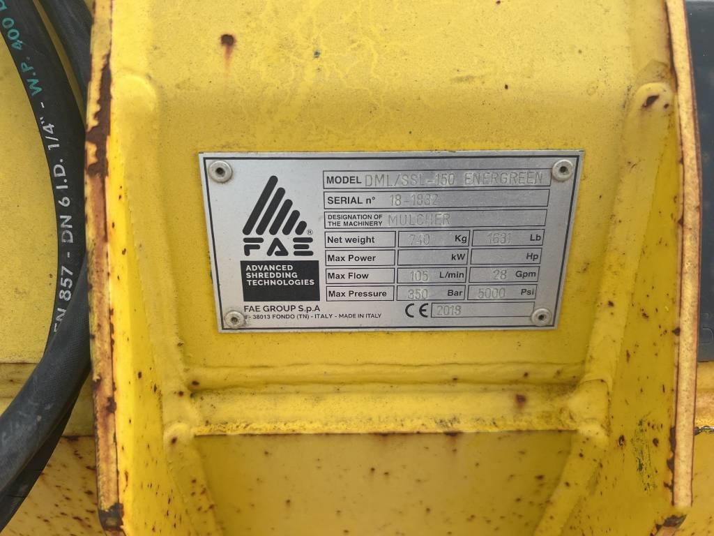 FAE DML-SSL150 - Tocător forestier: Foto 4 FAE DML-SSL150 - Tocător forestier: Foto 4