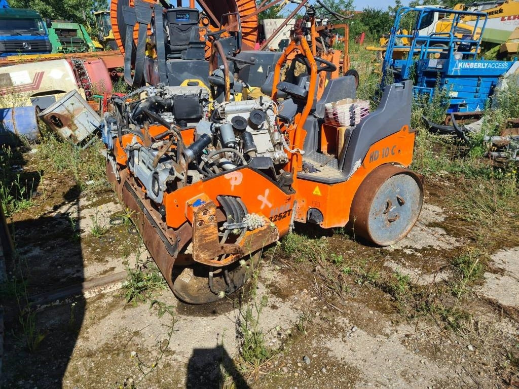 Hamm HD 10 C FOR PARTS - Cilindru compactor pentru asfalt: Foto 1 Hamm HD 10 C FOR PARTS - Cilindru compactor pentru asfalt: Foto 1