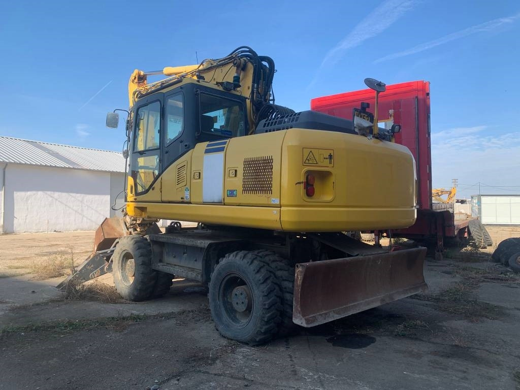 Komatsu PW180-E0+Engcon Rototilt - Excavator pe roţi: Foto 3 Komatsu PW180-E0+Engcon Rototilt - Excavator pe roţi: Foto 3