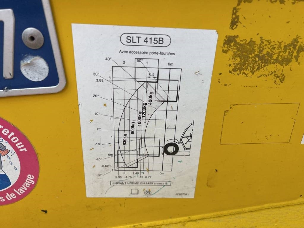 Manitou SLT 415 EB - Stivuitor telescopic: Foto 5 Manitou SLT 415 EB - Stivuitor telescopic: Foto 5