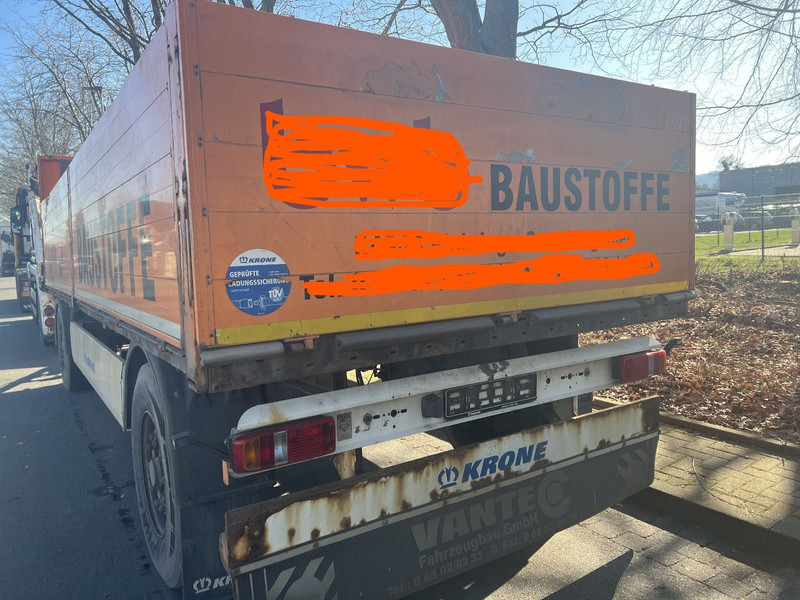 Krone Baustoff Anhänger Luftgefedert ABS - Remorcă platformă: Foto 3 Krone Baustoff Anhänger Luftgefedert ABS - Remorcă platformă: Foto 3