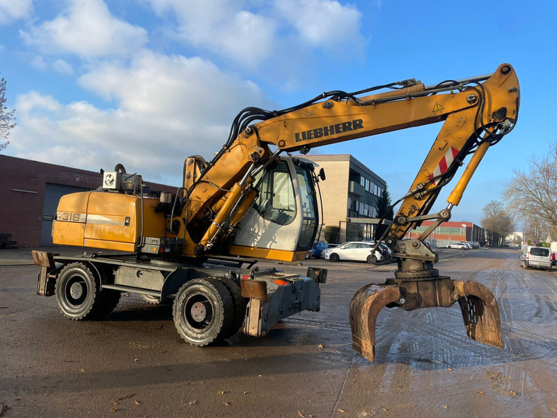 Liebherr A 316 - Excavator pentru manipulare de materiale: Foto 4 Liebherr A 316 - Excavator pentru manipulare de materiale: Foto 4