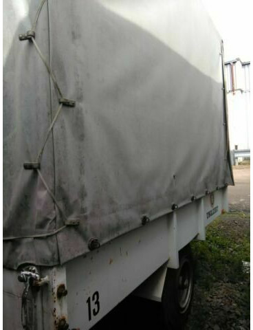 MEUSBURGER Moessbauer Hänger mit Flaschenzug /Kran/Ladehilf - Remorcă cu prelată: Foto 2 MEUSBURGER Moessbauer Hänger mit Flaschenzug /Kran/Ladehilf - Remorcă cu prelată: Foto 2