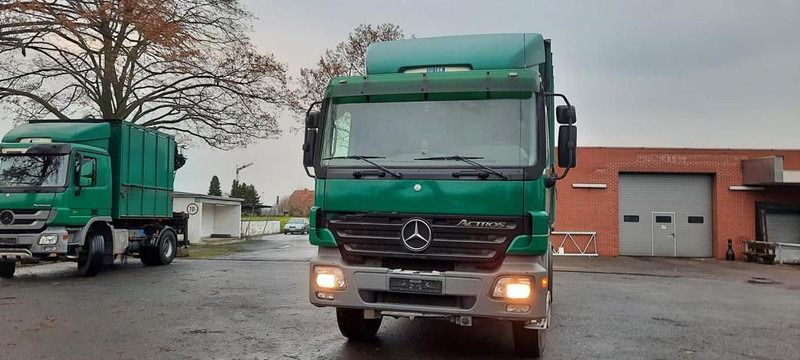 Mercedes-Benz 1841K 4x2 Actros Kipper mit Kran+Greifer - Camion basculantă, Camion cu macara: Foto 2 Mercedes-Benz 1841K 4x2 Actros Kipper mit Kran+Greifer - Camion basculantă, Camion cu macara: Foto 2