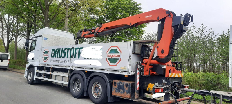 Mercedes-Benz 2545 Actros Pritsche Kran Palfinger PK21001 - Camion platformă, Camion cu macara: Foto 2 Mercedes-Benz 2545 Actros Pritsche Kran Palfinger PK21001 - Camion platformă, Camion cu macara: Foto 2