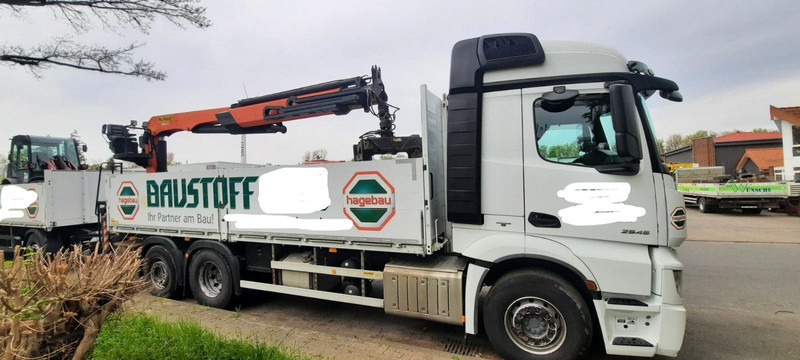 Mercedes-Benz 2545 Actros Pritsche Kran Palfinger PK21001 - Camion platformă, Camion cu macara: Foto 3 Mercedes-Benz 2545 Actros Pritsche Kran Palfinger PK21001 - Camion platformă, Camion cu macara: Foto 3
