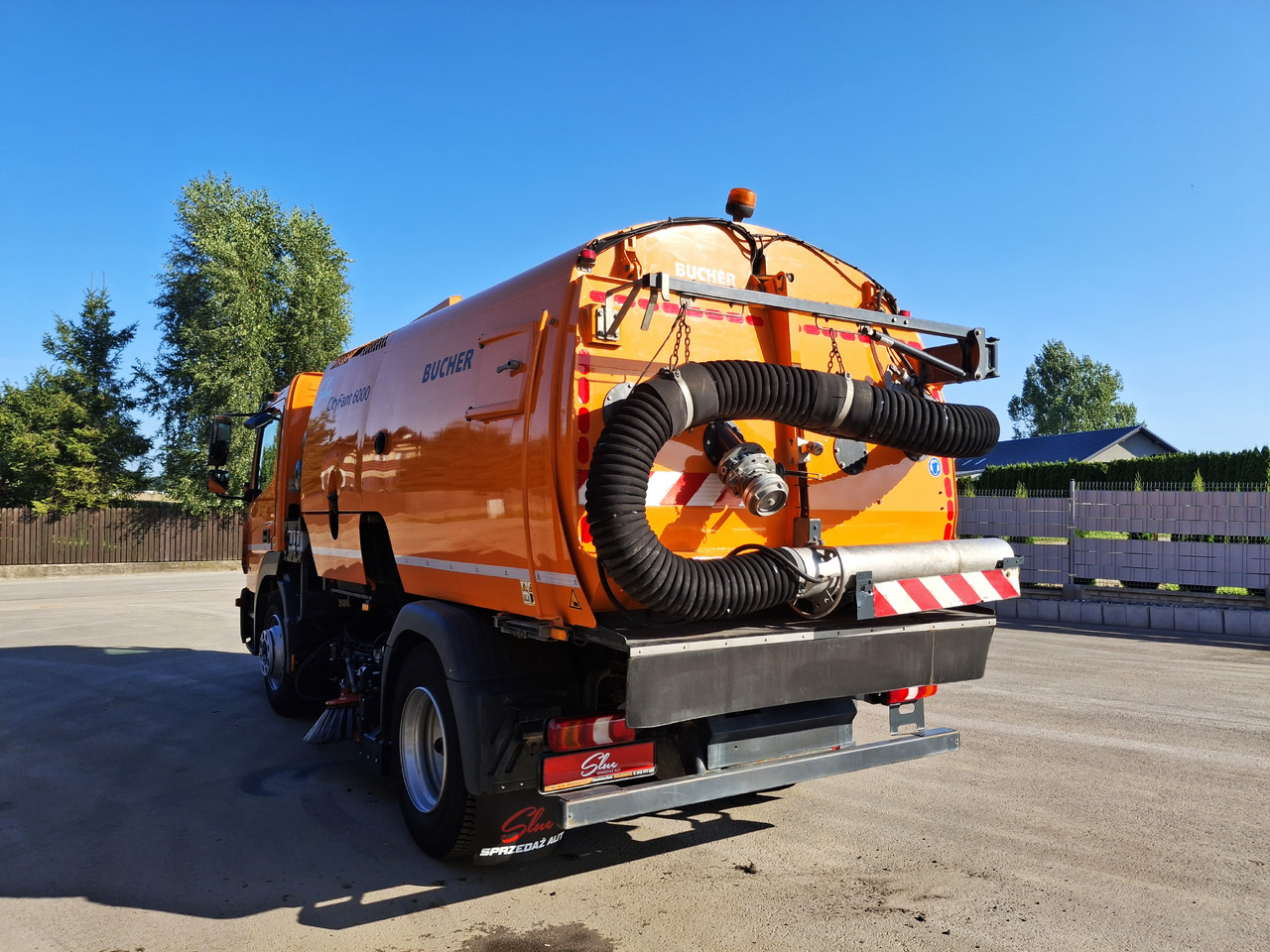 MERCEDES-BENZ Atego 1523 Zamiatarka Kehrmaschine BUCHER CityFant 6000 Euro 6 PM10 L/R Rura Do Liści - Măturătoare stradală: Foto 3 MERCEDES-BENZ Atego 1523 Zamiatarka Kehrmaschine BUCHER CityFant 6000 Euro 6 PM10 L/R Rura Do Liści - Măturătoare stradală: Foto 3