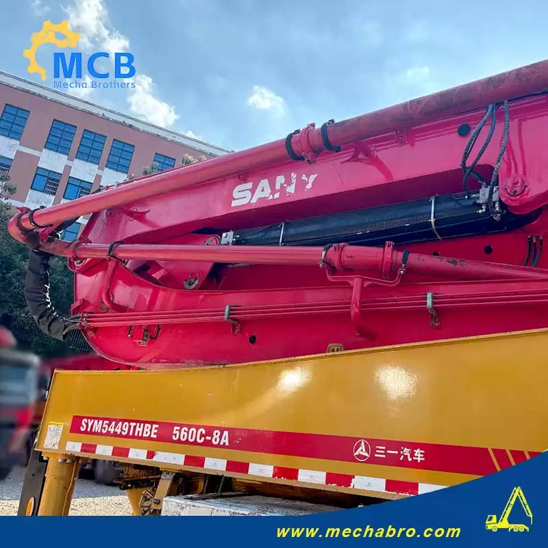 SANY SYM5449THBE - Autopompă de beton: Foto 4 SANY SYM5449THBE - Autopompă de beton: Foto 4