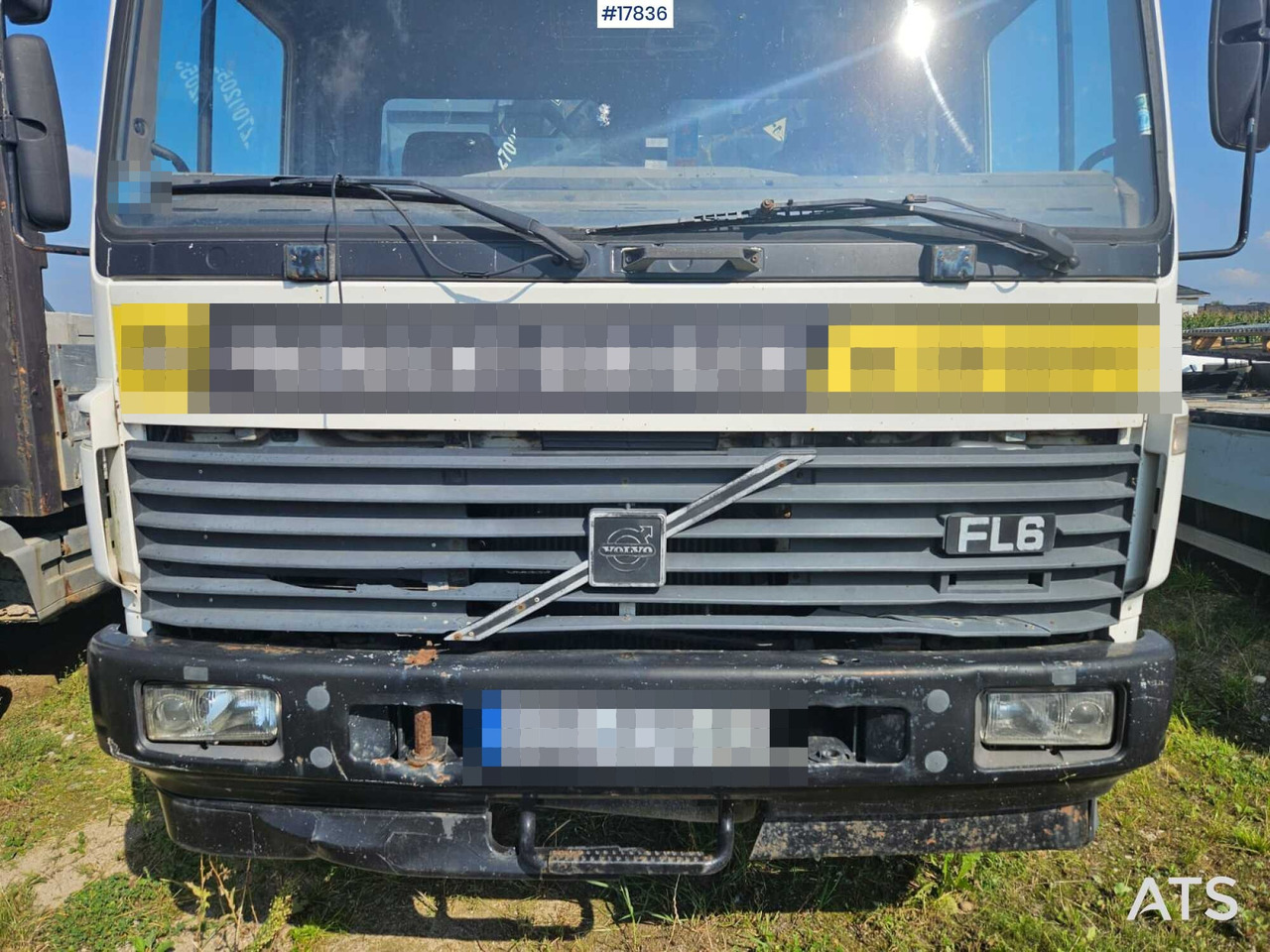 1997 Volvo FL 619 - Camion platformă, Camion cu macara: Foto 4 1997 Volvo FL 619 - Camion platformă, Camion cu macara: Foto 4