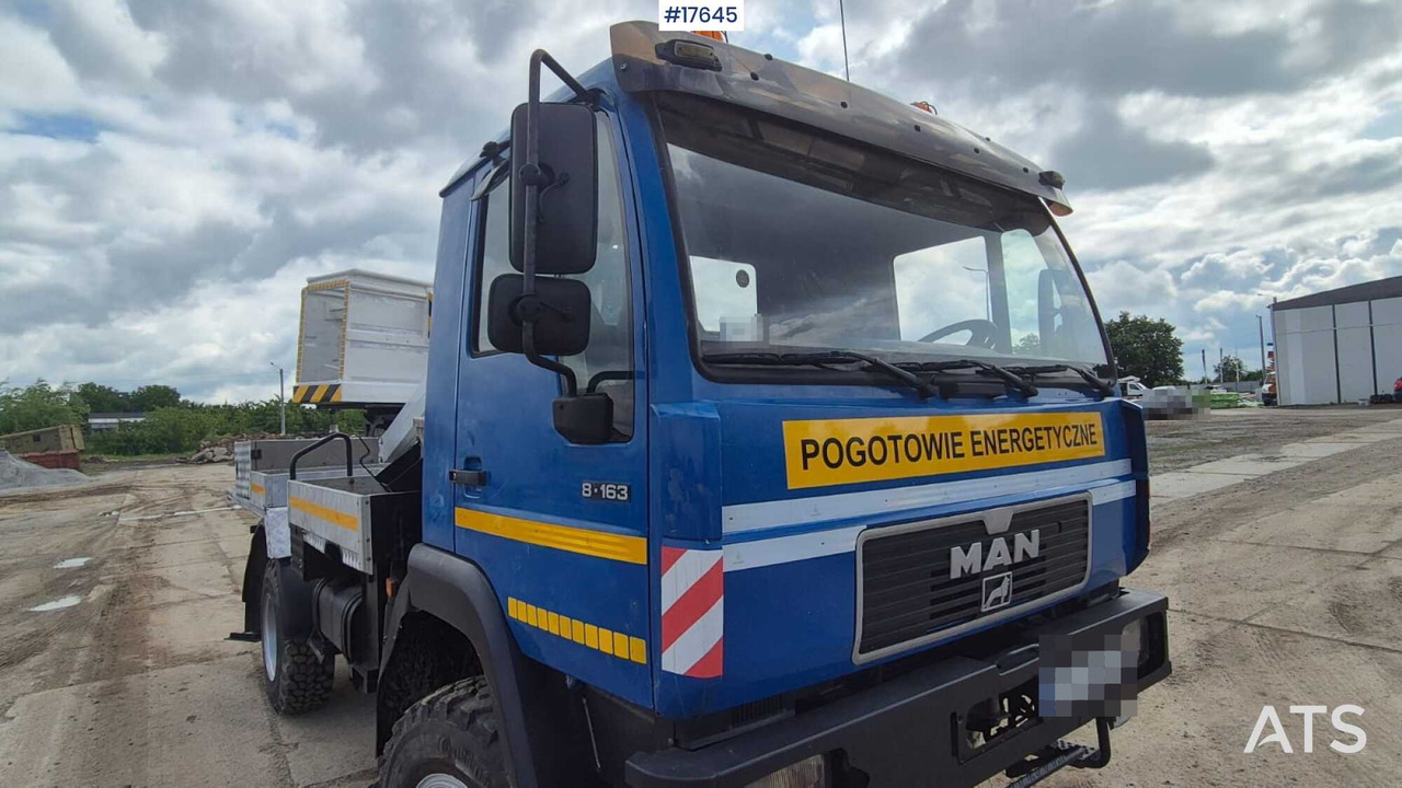 2000 MAN 8.163 - Camion cu nacela: Foto 4 2000 MAN 8.163 - Camion cu nacela: Foto 4
