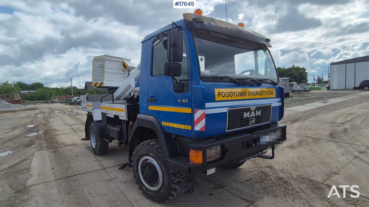 2000 MAN 8.163 - Camion cu nacela: Foto 1 2000 MAN 8.163 - Camion cu nacela: Foto 1