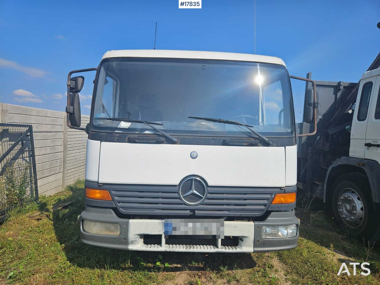 2003 Mercedes Atego 918 - Camion platformă: Foto 3 2003 Mercedes Atego 918 - Camion platformă: Foto 3