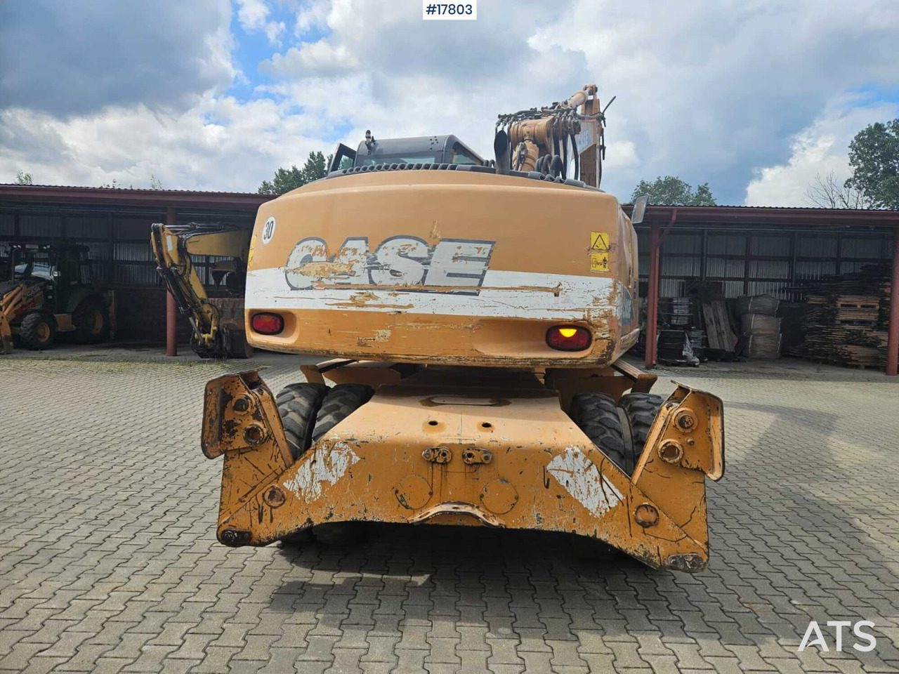 Excavator pe roţi 2008 Case  WX 165: Foto 7