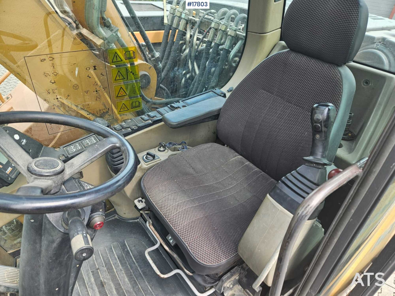 Excavator pe roţi 2008 Case  WX 165: Foto 9