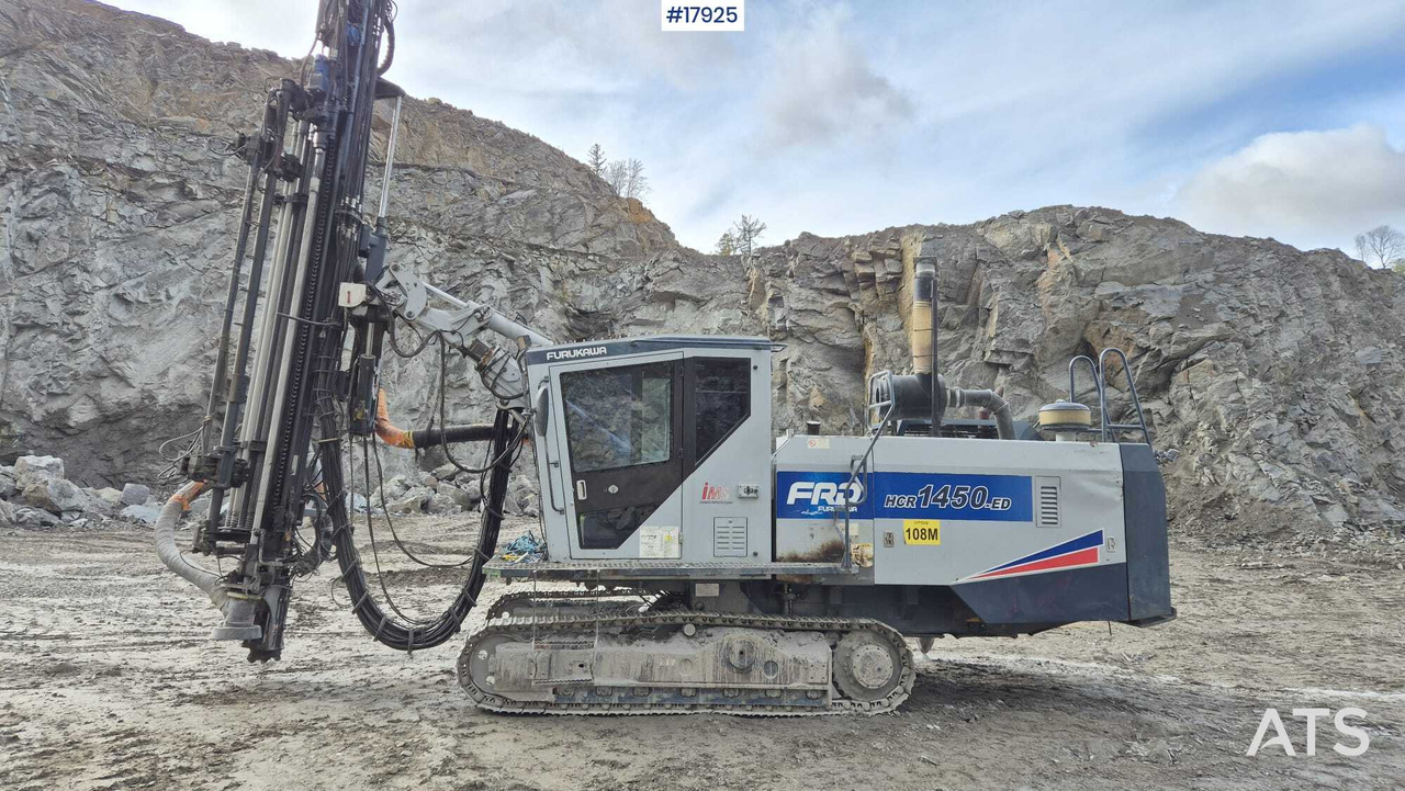 HYDRAULIC CRAWLER DRILL FURUKAWA HCR1450-ED (2015) - Maşină de foraj: Foto 4 HYDRAULIC CRAWLER DRILL FURUKAWA HCR1450-ED (2015) - Maşină de foraj: Foto 4