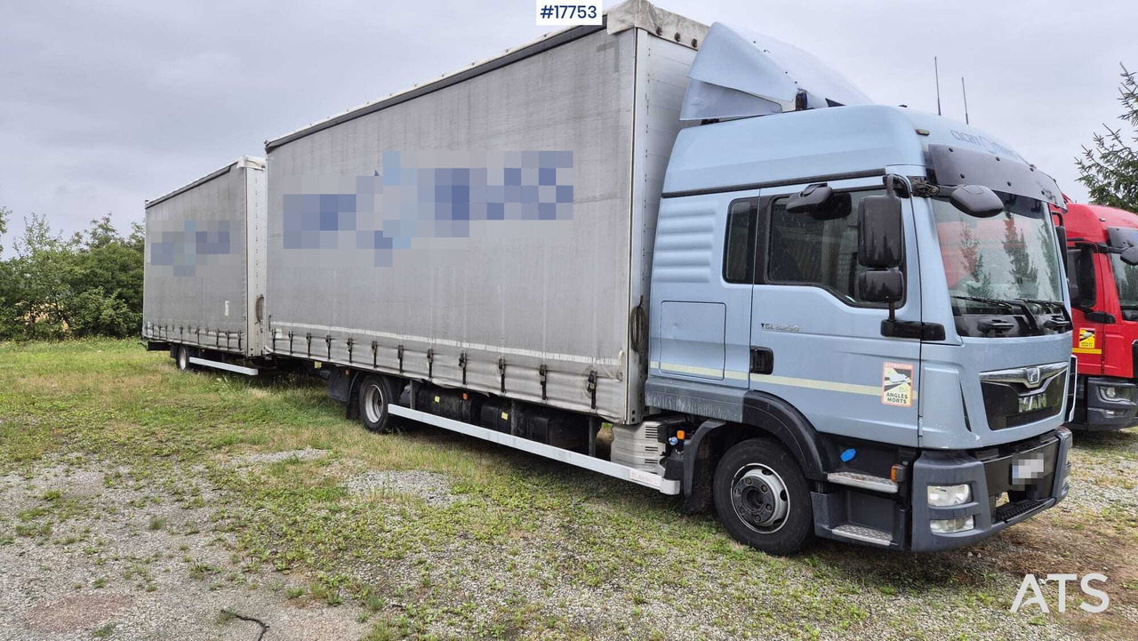 Tandem MAN TGL 8.250 (2014) - Camion cu prelată: Foto 4 Tandem MAN TGL 8.250 (2014) - Camion cu prelată: Foto 4