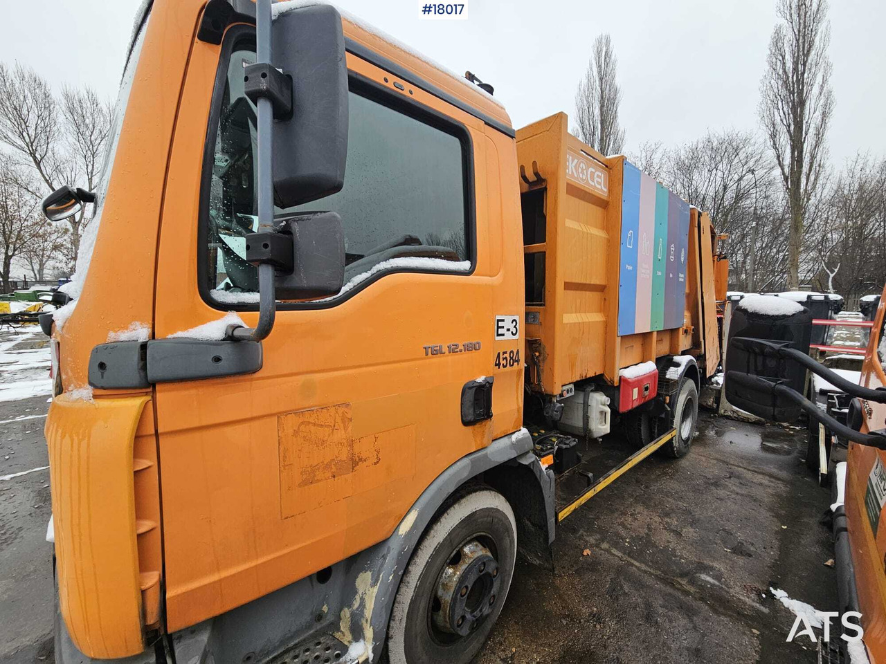 Truck MAN TGA 12.180 (2007) with EKOCEL mini garbage truck body - Autogunoiere: Foto 5 Truck MAN TGA 12.180 (2007) with EKOCEL mini garbage truck body - Autogunoiere: Foto 5