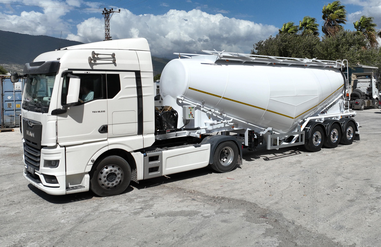 THOR THR-CB-3-36-E - Semiremorcă siloz: Foto 2 THOR THR-CB-3-36-E - Semiremorcă siloz: Foto 2