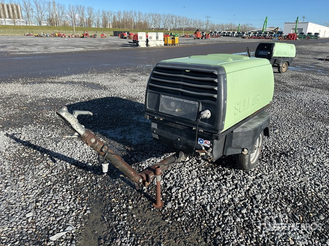 2000 Sullair 35K Mobile Air Compressor - Compresor de aer: Foto 1 2000 Sullair 35K Mobile Air Compressor - Compresor de aer: Foto 1