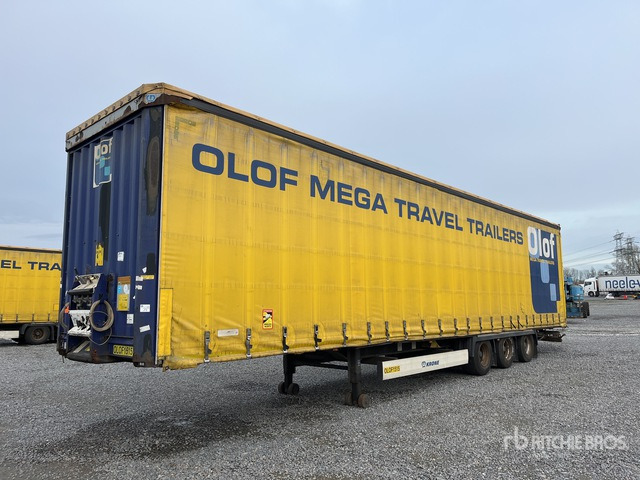 2015 Krone Mega Sattelauflieger Curtain Side Trailer - Remorcă cu prelată: Foto 1 2015 Krone Mega Sattelauflieger Curtain Side Trailer - Remorcă cu prelată: Foto 1
