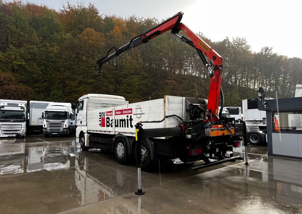 MAN TGX 26.440 // 2009 // Palfinger PK 12001EH Radio // Oś skrętna i podnoszona // - Camion platformă, Camion cu macara: Foto 4 MAN TGX 26.440 // 2009 // Palfinger PK 12001EH Radio // Oś skrętna i podnoszona // - Camion platformă, Camion cu macara: Foto 4