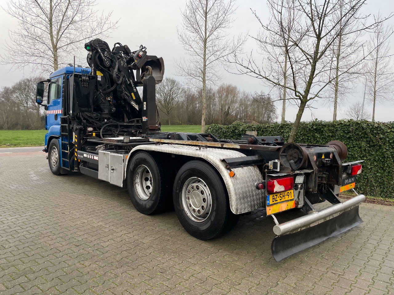 MAN TGS 26.360 with palfinger Z crane, remote controled crane - Camion transport containere/ Swap body, Camion cu macara: Foto 5 MAN TGS 26.360 with palfinger Z crane, remote controled crane - Camion transport containere/ Swap body, Camion cu macara: Foto 5