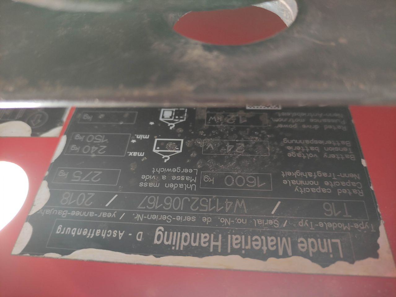 Linde T16-1152 - Transpalet manual: Foto 5 Linde T16-1152 - Transpalet manual: Foto 5