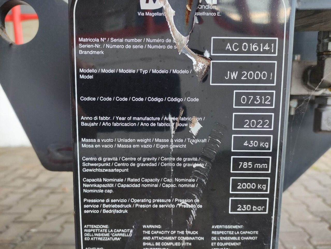 Magni JW2000 - Braț: Foto 5 Magni JW2000 - Braț: Foto 5