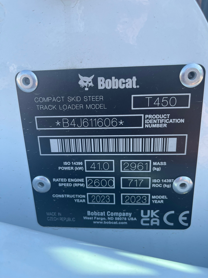 Mini încărcător nou BOBCAT T450: Foto 7 Mini încărcător nou BOBCAT T450: Foto 7