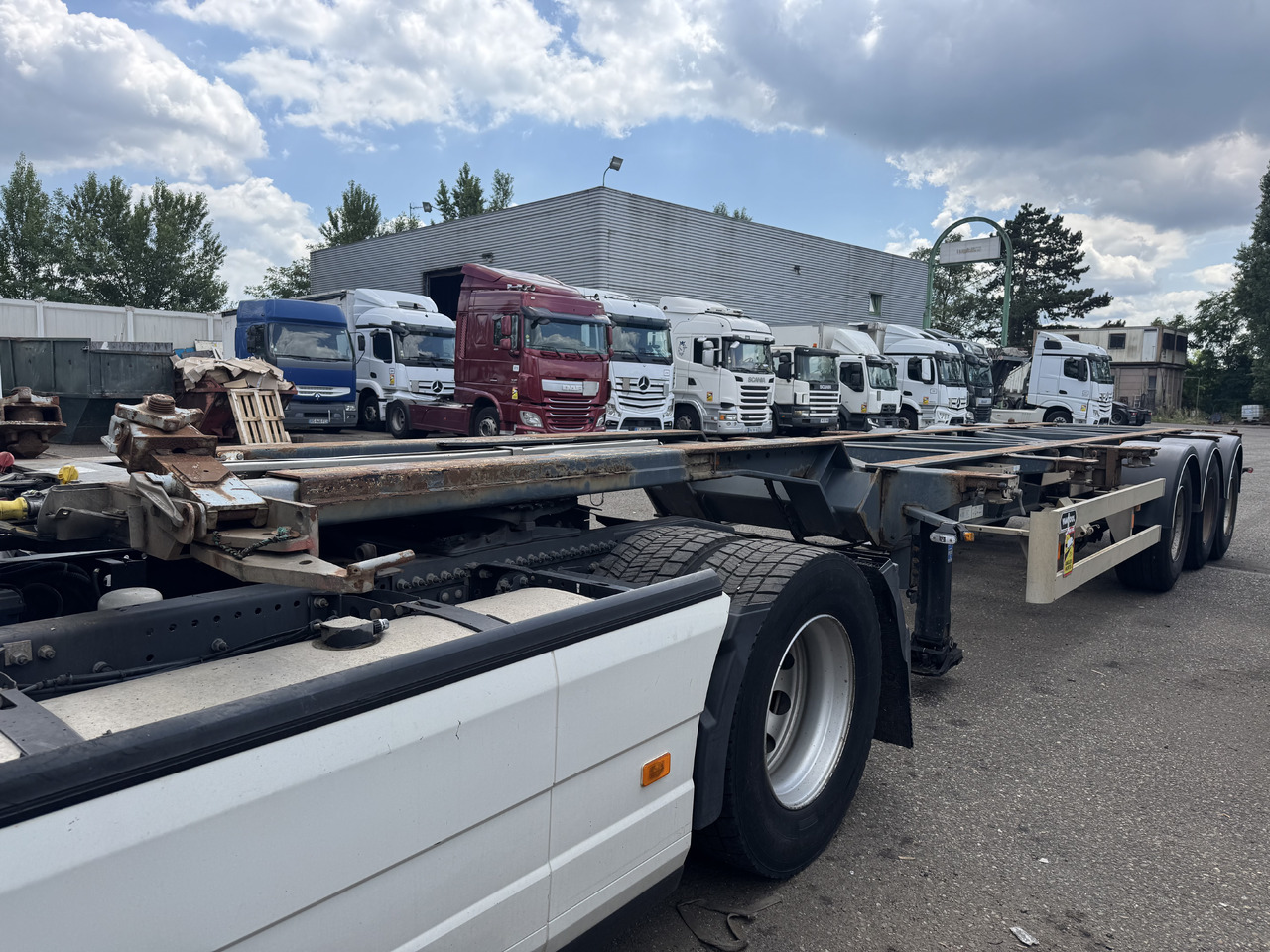 VAN HOOL Porte containers - Semiremorcă transport containere/ Swap body: Foto 4 VAN HOOL Porte containers - Semiremorcă transport containere/ Swap body: Foto 4